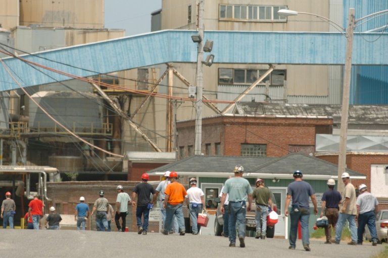 A former Maine mill town is planning for its future with an eye on past mistakes